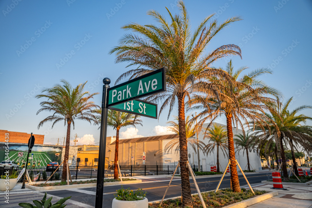 Fototapeta premium lake wales, lake, wales, florida, city, view, landscape, panorama, sky, town, architecture, urban, buildings, cityscape, building, aerial, skyline, europe, travel, barcelona, clouds, sea, spain, panor