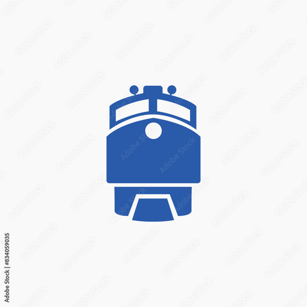 train railway public transport icon