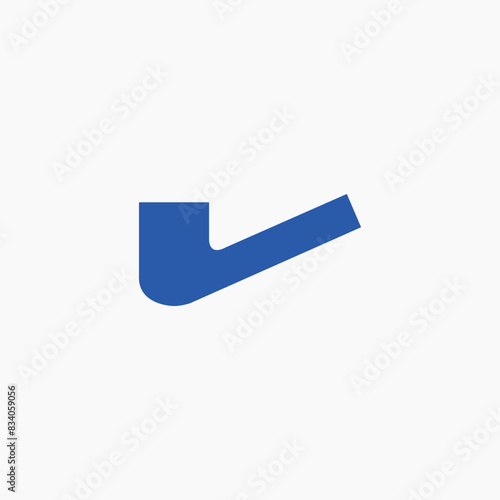 smoking pipe tobacco wooden icon