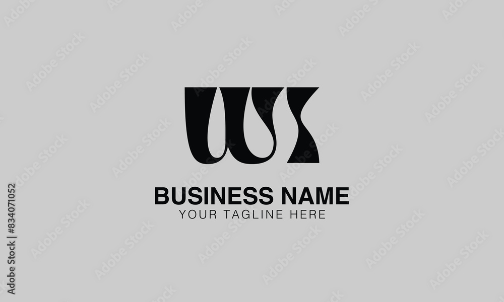 WI W wi initial logo | initial based abstract modern minimal creative ...