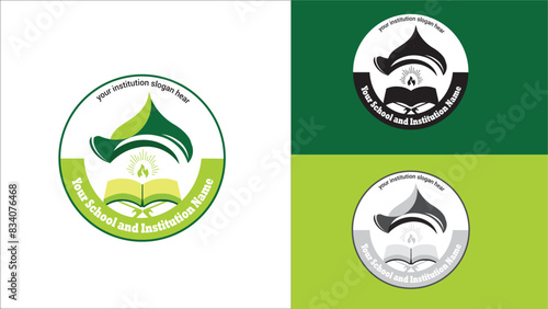 islamic logo,  school, islamic school, logo, islamic logo, islam, islamic color, mushlim logo, muslim logo, new islamic logo, islamik logo, islamic soft logo, simple logo, 