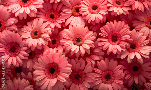 pink gerbera flowers 