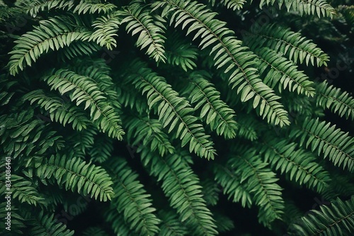 fern leaves