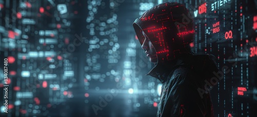 Man in a Hoodie Looking at Tablet