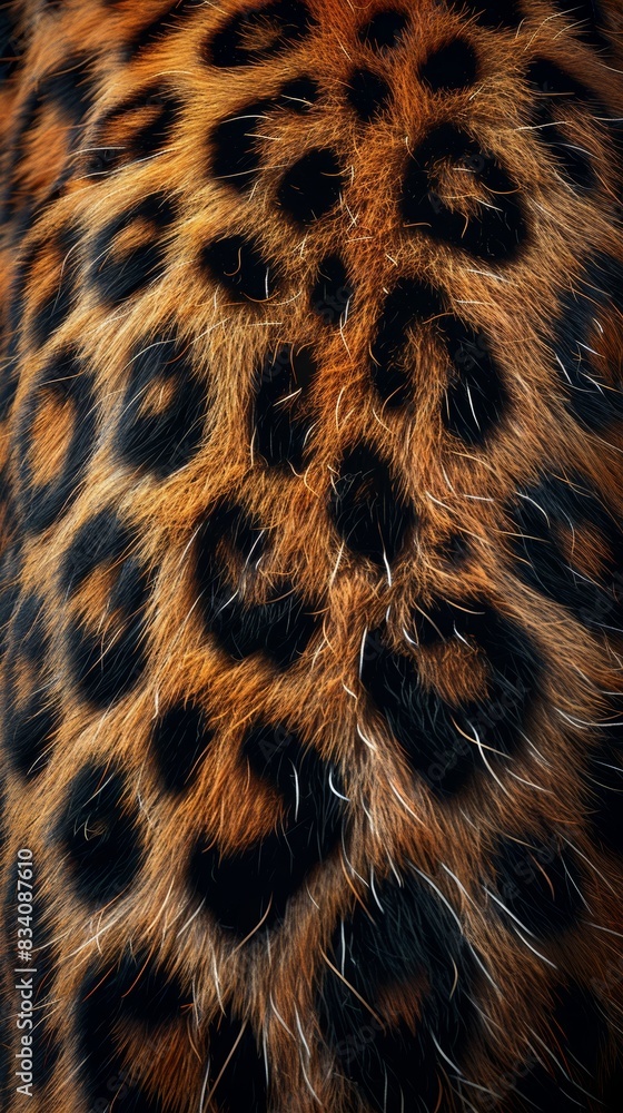 Wild Feline Texture for Fashion and Design Generative AI Wild Feline Texture for Fashion and Design Generative AI