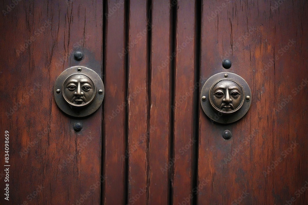 Fototapeta premium old door handle