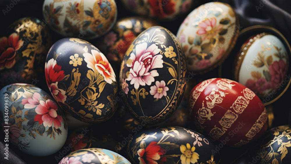 Fototapeta premium Decorative Easter Eggs