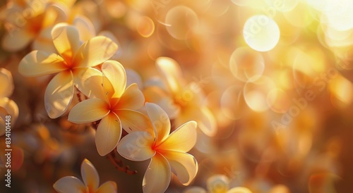 Flowers Scattered in Grass