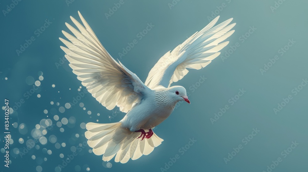 Symbolic Dove of the Holy Spirit Generative AI