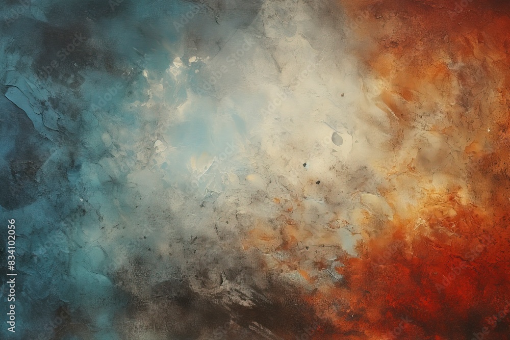 Fototapeta premium grunge wall background, generative ai