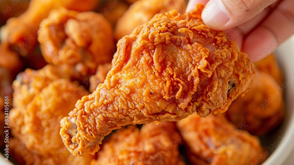 Golden Indulgence: Crispy Fried Chicken Beckons Taste Buds (Fried Chicken, Food) Golden Indulgence: Crispy Fried Chicken Beckons Taste Buds (Fried Chicken, Food)