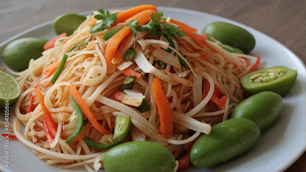Papaya salad Papaya salad
