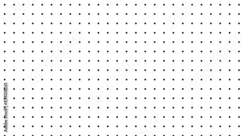 横長モノクロドットパターン