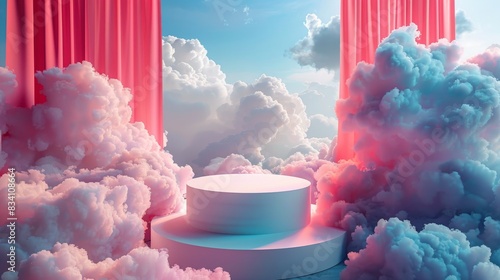 Large White Object on Table