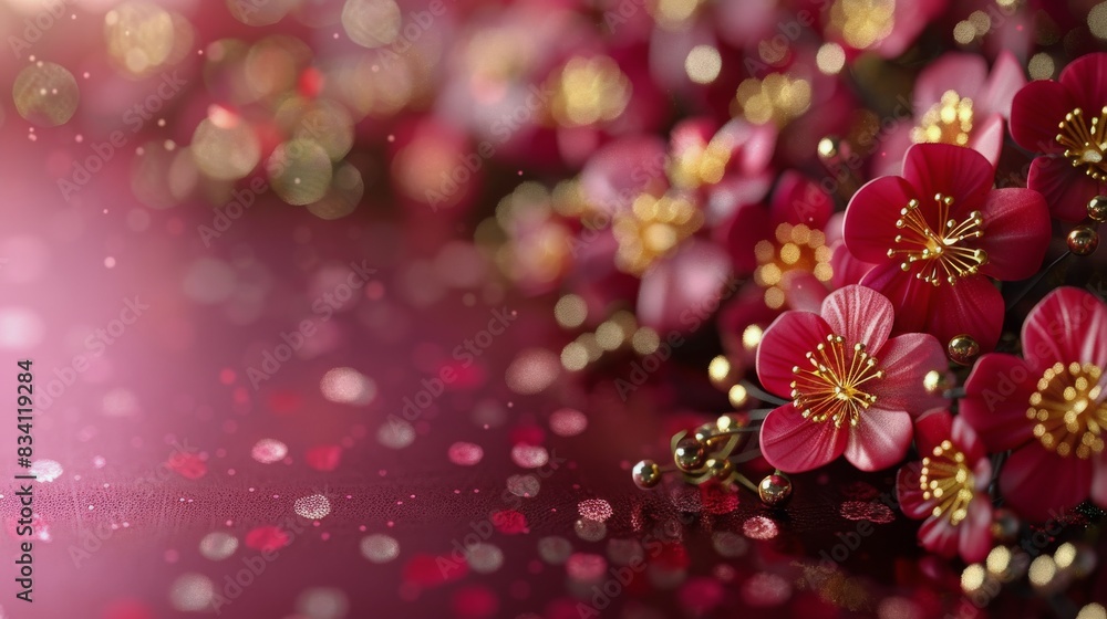 Red Flowers Arranged on Table Red Flowers Arranged on Table