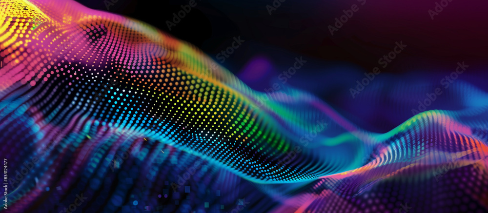 Abstract digital backdround. Neural networks and Information Flow in Virtual Reality. Copy space Abstract digital backdround. Neural networks and Information Flow in Virtual Reality. Copy space