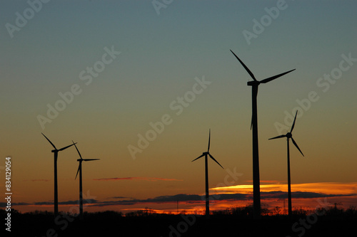 Renewable Energy Fields: Wind Turbines near Nauen, Brandenburg