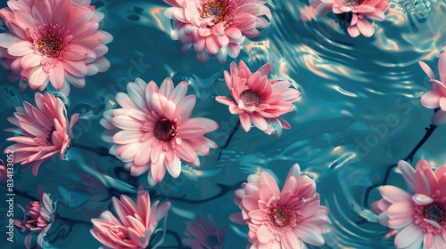 Beauty of flowers on the surface © 2rogan