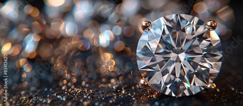 Sparkling diamond jewel