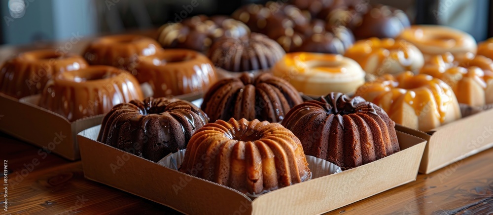 Bundt cakes ready for delivery Bundt cakes ready for delivery