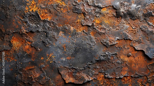 Rusty Metal Texture textured background, like corroded metal surface