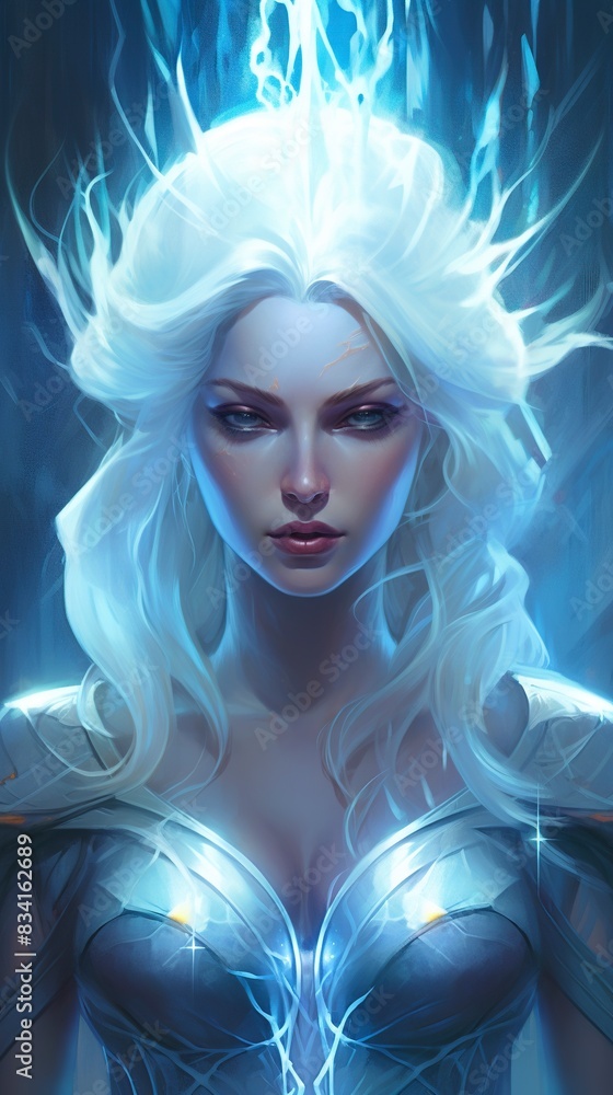 portrait of a woman with hair, generative ai portrait of a woman with hair, generative ai