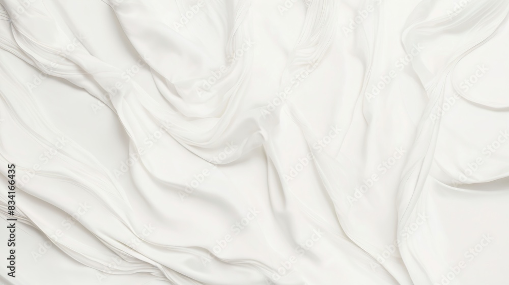 Obraz premium white silk background