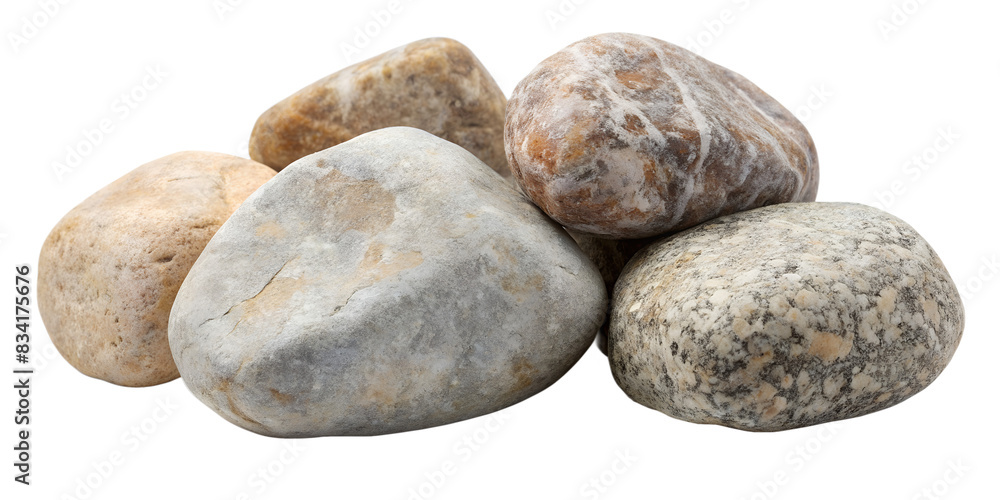 pile of stones isolated pile of stones isolated