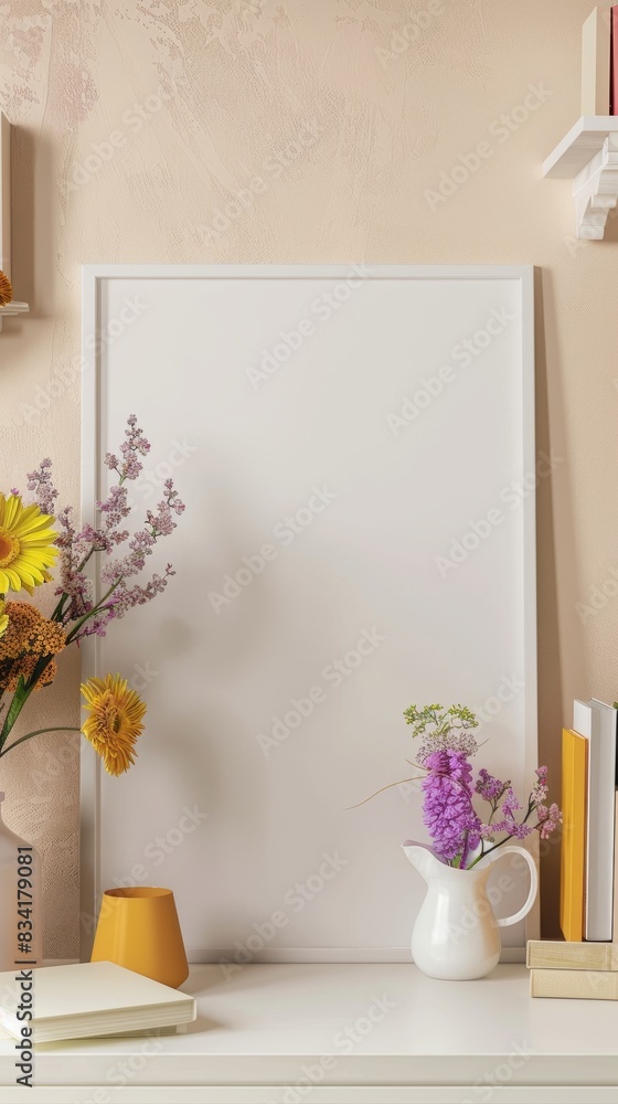 Frame mockup. Living room poster mockup. Interior mockup with house white background. Modern interior design. Frame mockup. Living room poster mockup. Interior mockup with house white background. Modern interior design.