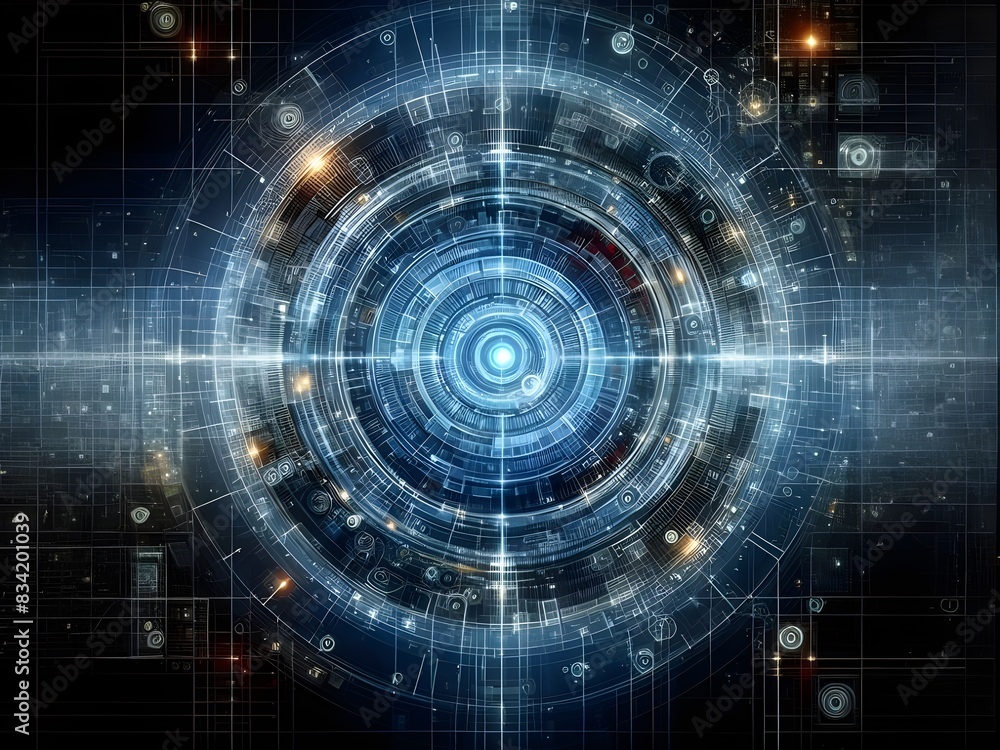 Futuristic background : digital network connection for data script based technological processes, Health Informatics, artificial intelligence, data transfer and encryption, etc. Futuristic background : digital network connection for data script based technological processes, Health Informatics, artificial intelligence, data transfer and encryption, etc.