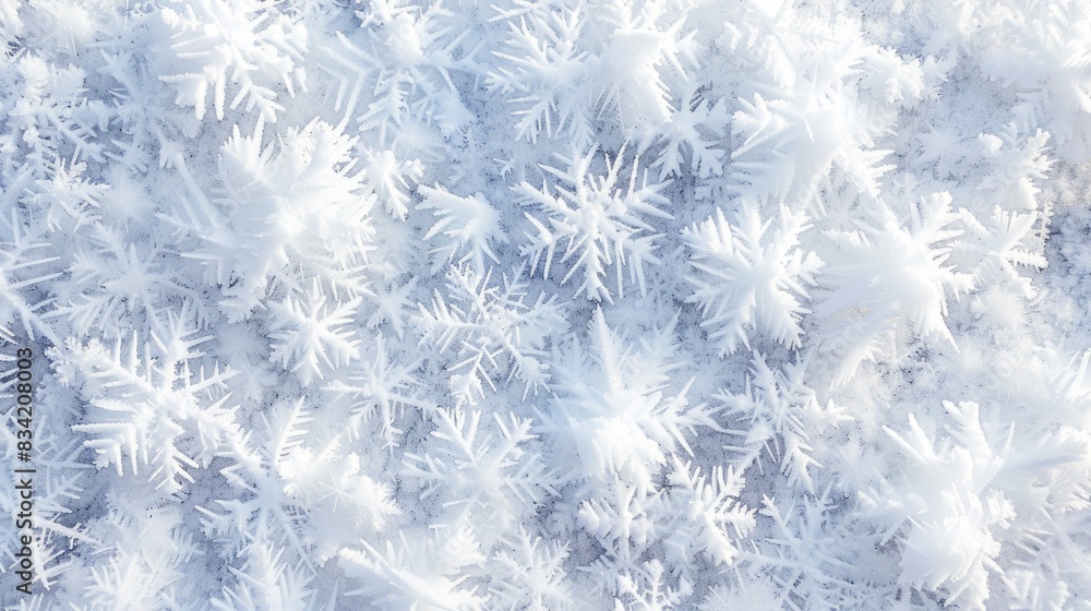 A close-up of snowflakes gently falling on a window, ideal for winter-themed designs and projects A close-up of snowflakes gently falling on a window, ideal for winter-themed designs and projects
