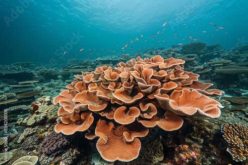 Diploastrea Coral Colony in Raja Ampat: Heart of the Coral Triangle