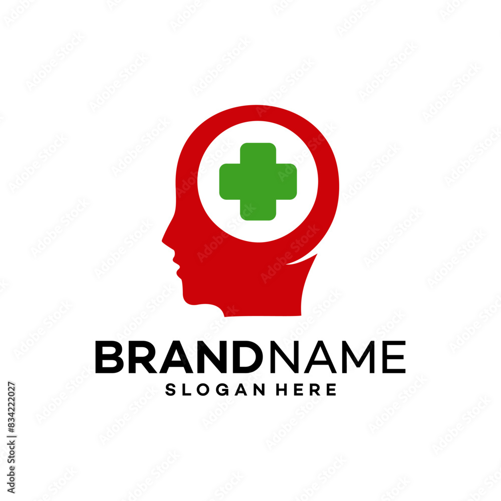Health Brain Logo Template Design Vector Health Brain Logo Template Design Vector