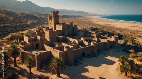 Knight's castle in the desert photo