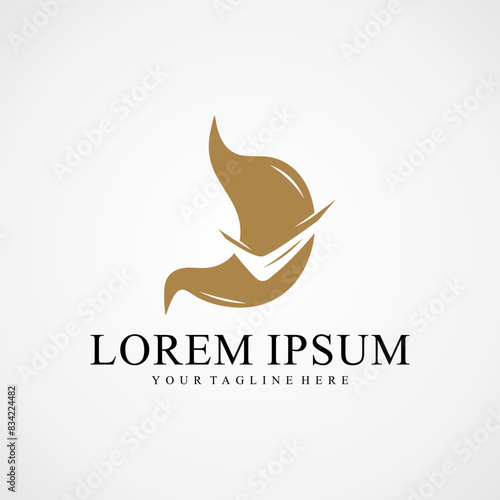 Stomach Check logo vector, Care logo designs template, design concept, logo, logotype element for template