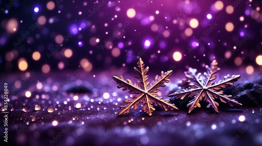 Beautiful shining stars on purple background Beautiful shining stars on purple background