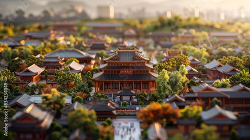 Tang Dynasty, the prosperous Chang'an City 