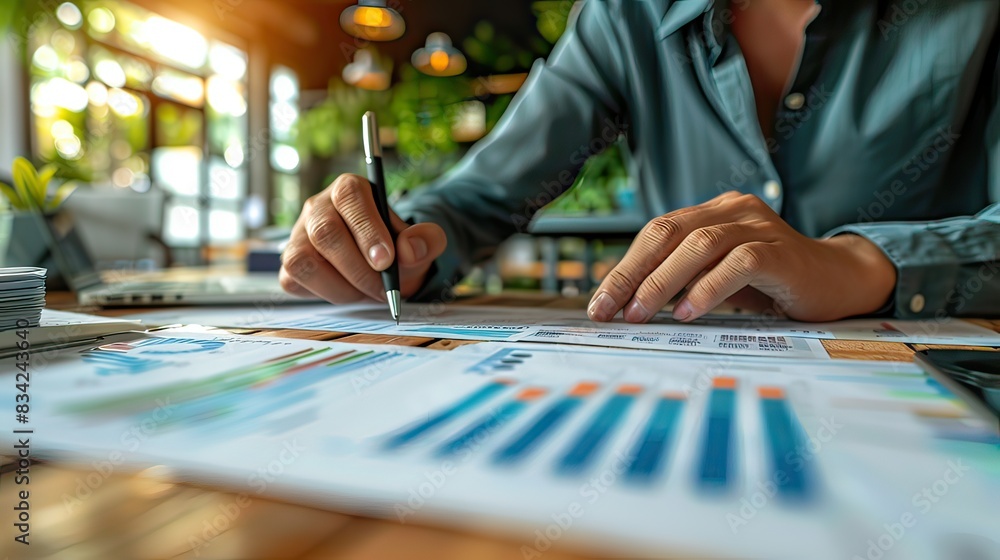 Business analyst meticulously auditing financial statements to ensure robust internal control and compliance, enhancing financial accuracy and reliability.
Business analyst meticulously auditing financial statements to ensure robust internal control and compliance, enhancing financial accuracy and reliability.