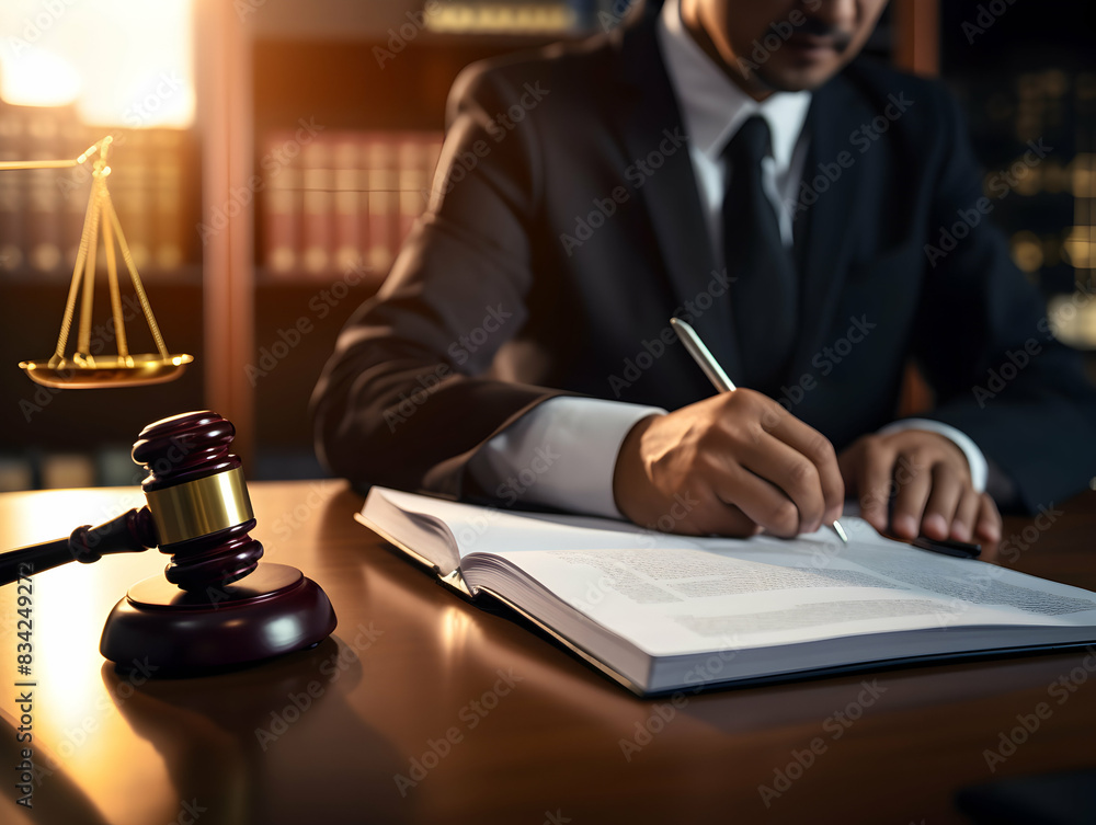 Concepts of Law and Legal services, Business person and lawyers discussing contract papers in office. Law, legal services, advice, Justice concept. attorney and legal law support Concepts of Law and Legal services, Business person and lawyers discussing contract papers in office. Law, legal services, advice, Justice concept. attorney and legal law support