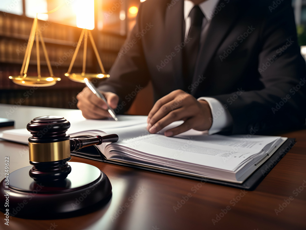 Concepts of Law and Legal services, Business person and lawyers discussing contract papers in office. Law, legal services, advice, Justice concept. attorney and legal law support Concepts of Law and Legal services, Business person and lawyers discussing contract papers in office. Law, legal services, advice, Justice concept. attorney and legal law support