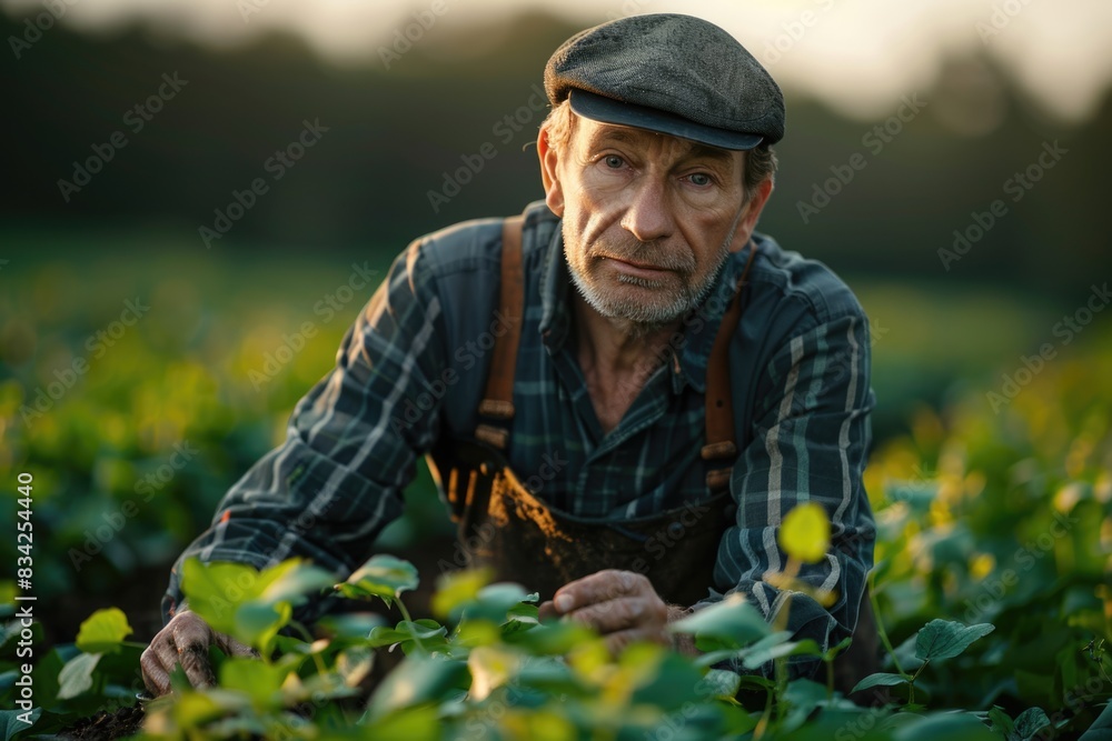 The farmer's life: a dedicated countryside worker on his farm, capturing the heart of agricultural labor, the rhythm of rural life, and the connection to nature's cycles. The farmer's life: a dedicated countryside worker on his farm, capturing the heart of agricultural labor, the rhythm of rural life, and the connection to nature's cycles.