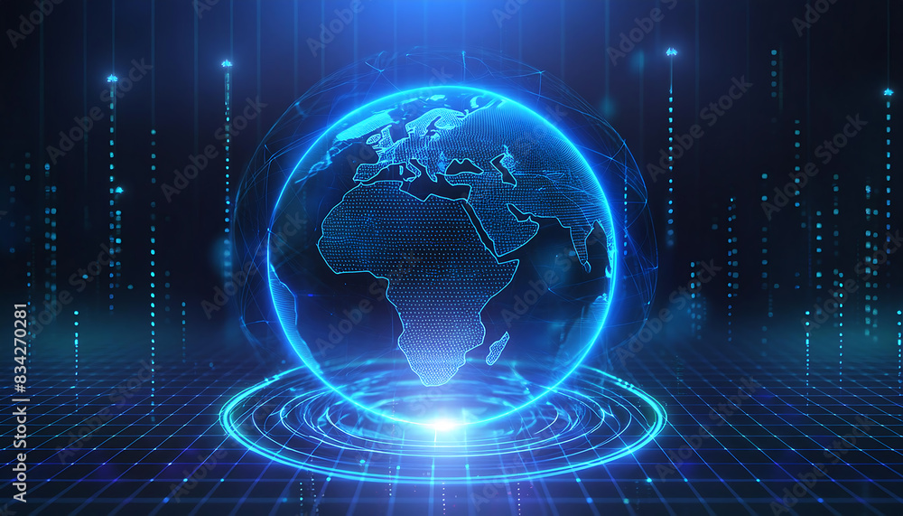 technology world concept technology world concept