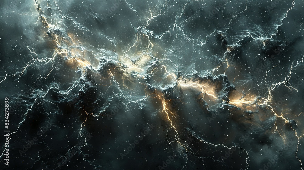 Flash of Power: Lightning Crack Effect Flash of Power: Lightning Crack Effect