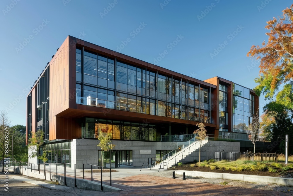 Obraz premium Contemporary Exterior Building