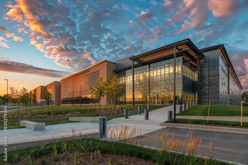 Contemporary Exterior Building Contemporary Exterior Building