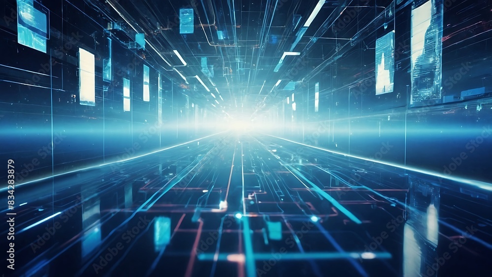 concept of digital transformation Engineering systems Binary code Programming concept of digital transformation Engineering systems Binary code Programming