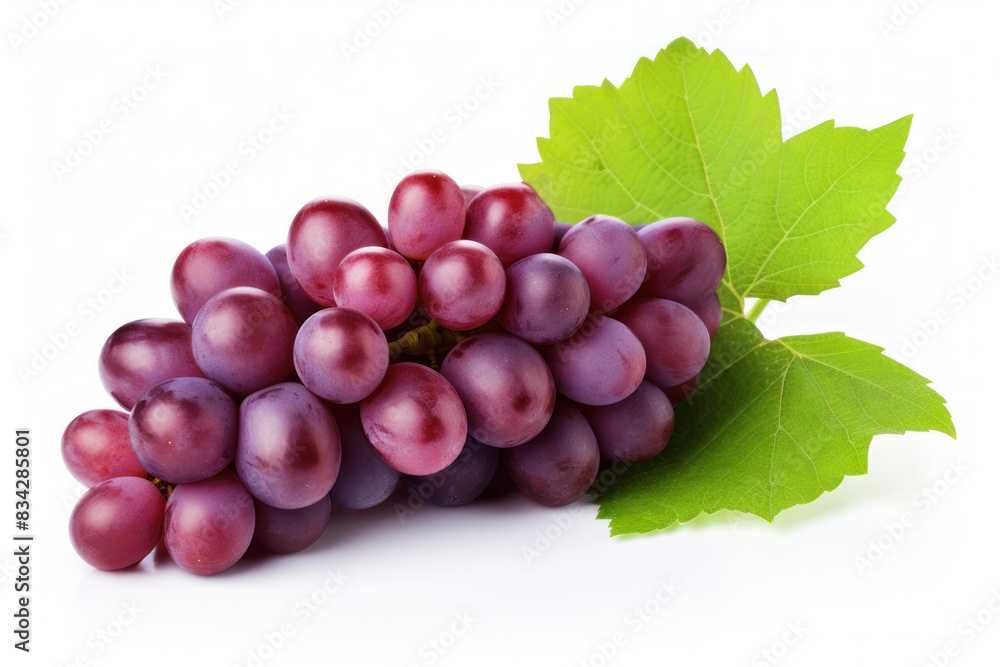Fototapeta premium Grape Fruit Isolated on white background
