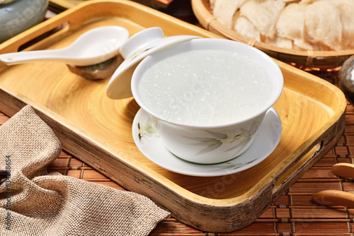Edible nest soup is a popular healthy food in Taiwan photo