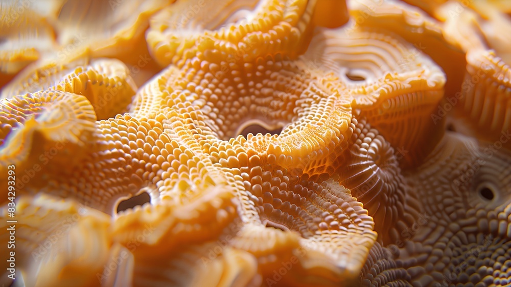 close up of a coral close up of a coral