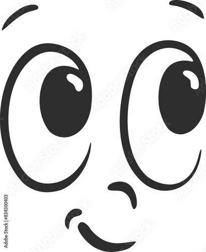 Funny face expression